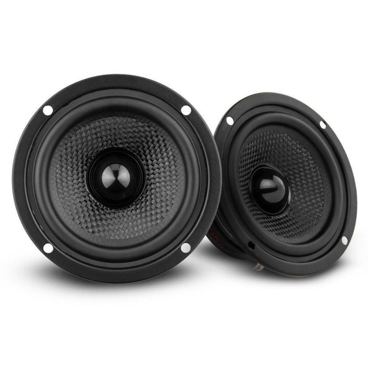 DS18 ZXI-354 3.5" Full-Range Speakers with Bullet and Kevlar Cone - 40 Watts Rms 4-ohm