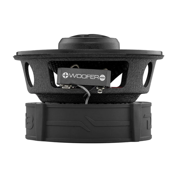 DS18 ZXI-44 Altavoces coaxiales de 4" y 2 vías con cono de Kevlar y tweeters incorporados - 50 vatios Rms 4 ohmios