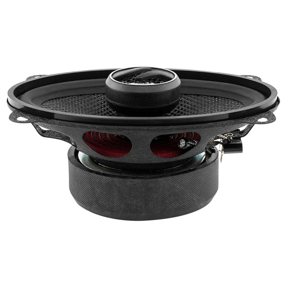 DS18 ZXI-464 Altavoces coaxiales de 2 vías de 4x6" con cono de Kevlar y tweeters incorporados - 60 vatios Rms 4 ohmios