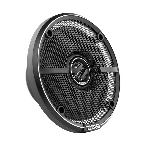 DS18 ZXI-5254 Altavoces coaxiales de 2 vías de 5,25" con cono de Kevlar y tweeters incorporados - 60 vatios Rms 4 ohmios