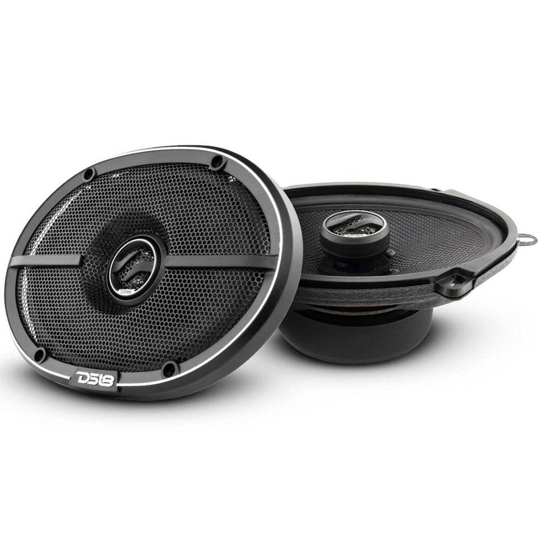 DS18 ZXI-574 Altavoces coaxiales de 2 vías de 5x7" con cono de Kevlar y tweeters incorporados - 70 vatios Rms 4 ohmios