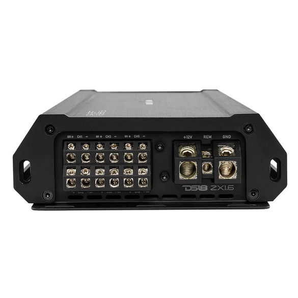 Amplificador de rango completo DS18 ZXI.6 de 6 canales Clase D - 6 x 200 vatios Rms a 4 ohmios