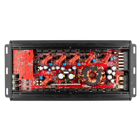 DS18 ZXI.6 6-Channel Class D Full-Range Amplifier - 6 x 200 Watts Rms @ 4-ohm