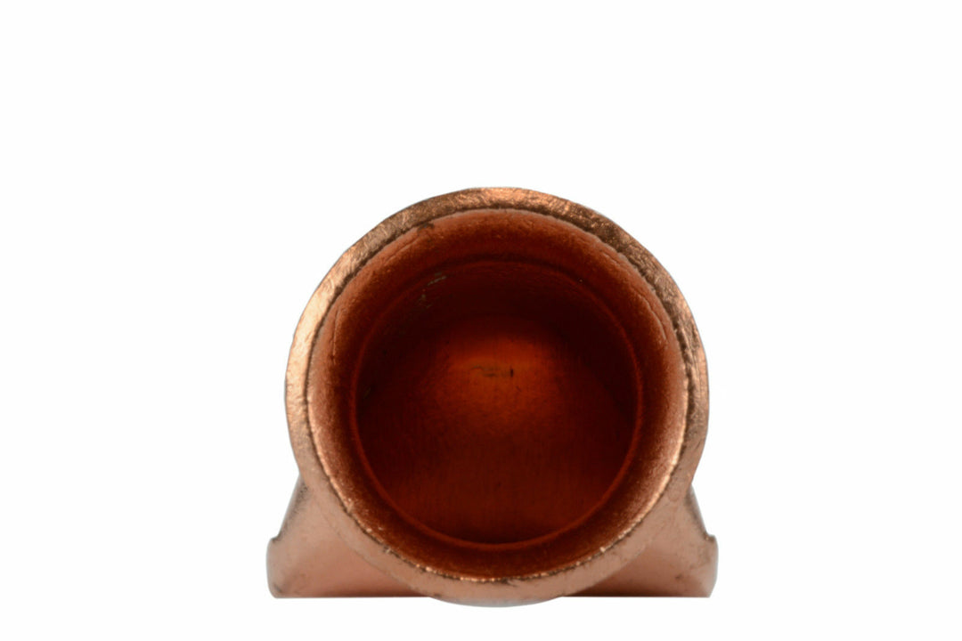 4 Gauge Copper Lug Battery Ring Terminals with 5/16" Hole - 10 Pieces