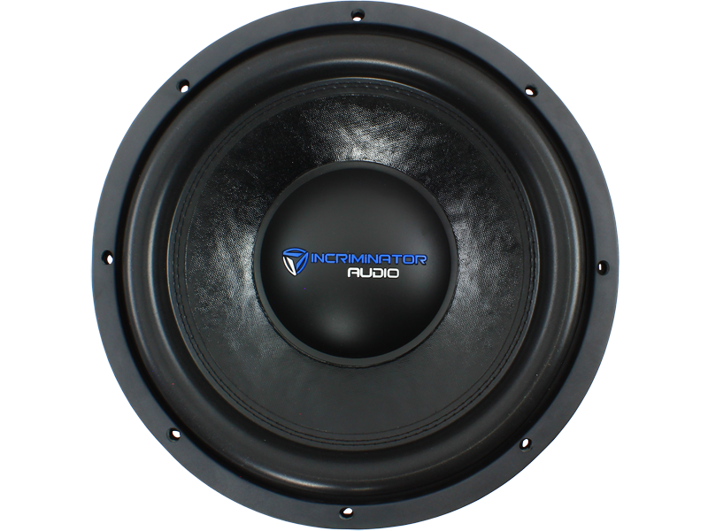 Incriminator Audio I10 subwoofer de 10" con bobina móvil de aluminio de 2,5" - 500 vatios Rms 4 ohmios DVC