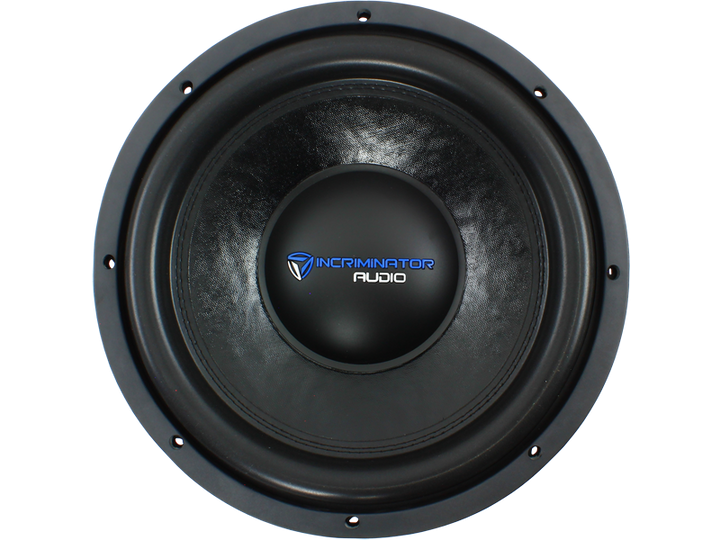 Incriminator Audio I10 subwoofer de 10" con bobina móvil de aluminio de 2,5" - 500 vatios Rms 4 ohmios DVC