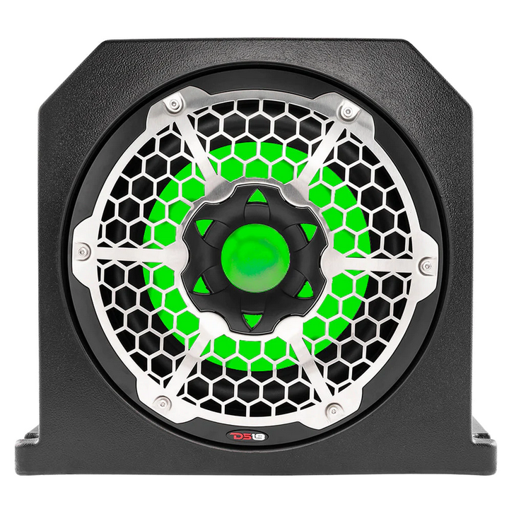 DS18 NXL-10SUBLD Caja para subwoofer marino de 10" con subwoofer y radiador pasivo - 350 vatios Rms 4 ohmios