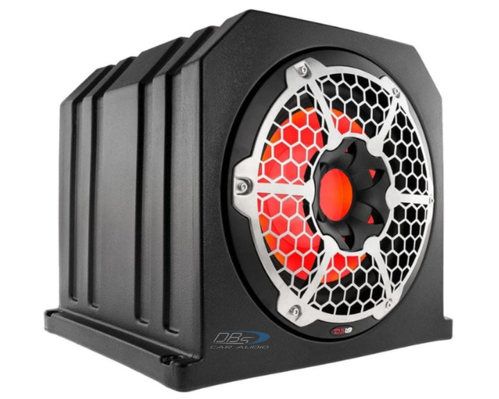 DS18 NXL-10SUBLD Caja para subwoofer marino de 10" con subwoofer y radiador pasivo - 350 vatios Rms 4 ohmios