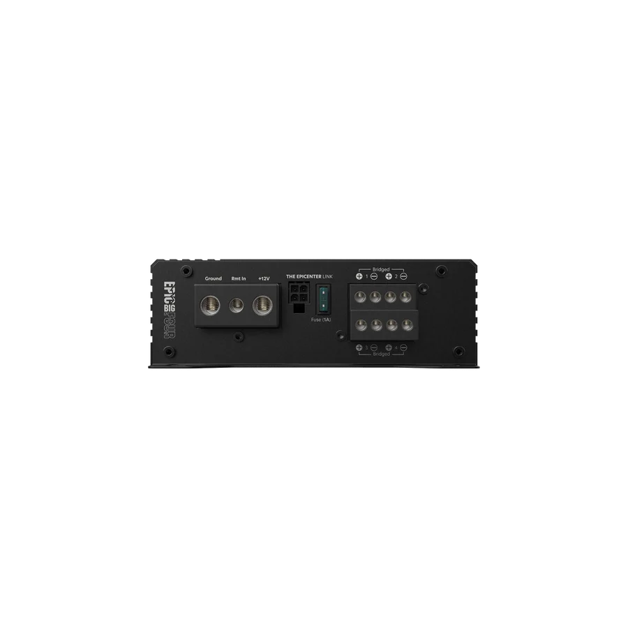 AudioControl EPICBIGFOUR 4-Channel Amplifier - 4 x 200 Watts Rms @ 4-ohm