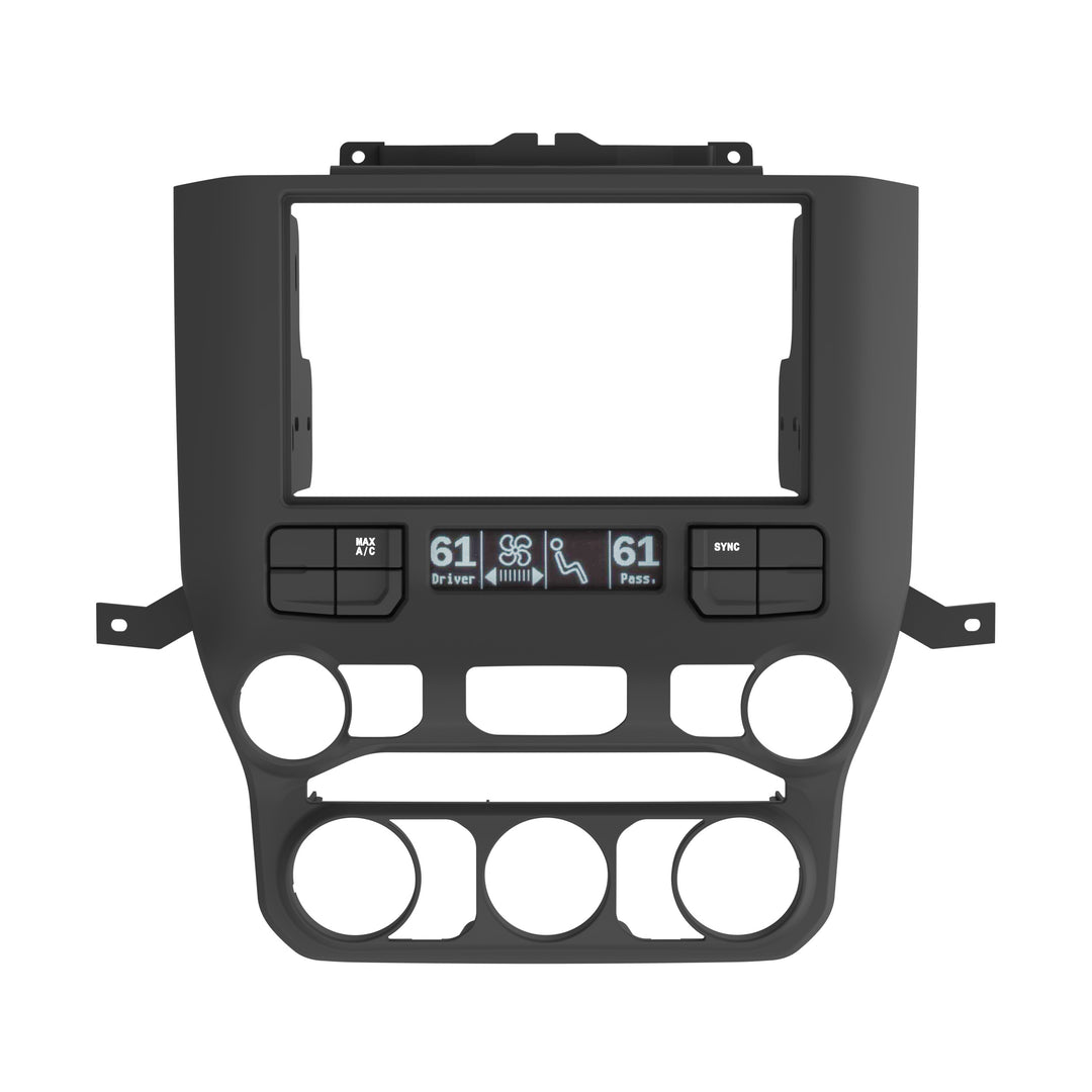 Metra 107-CH6B Radio Replacement Kit with Climate Controls for Select 2019-2024 Dodge Ram with Factory 8.4” Screen