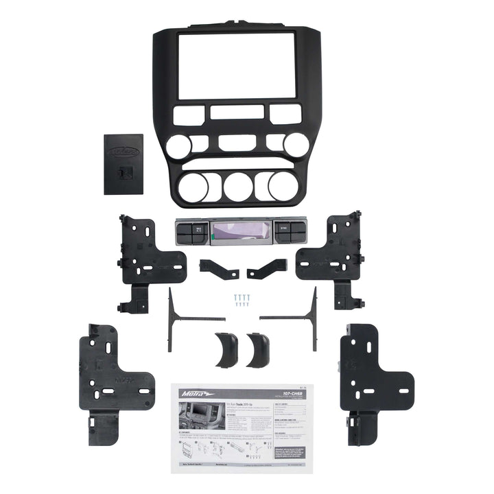 Metra 107-CH6B Radio Replacement Kit with Climate Controls for Select 2019-2024 Dodge Ram with Factory 8.4” Screen