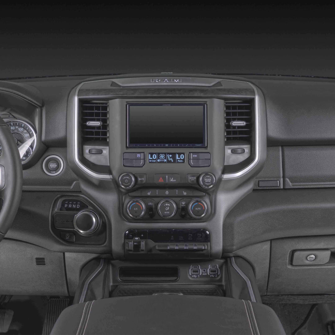 Metra 107-CH6B Radio Replacement Kit with Climate Controls for Select 2019-2024 Dodge Ram with Factory 8.4” Screen