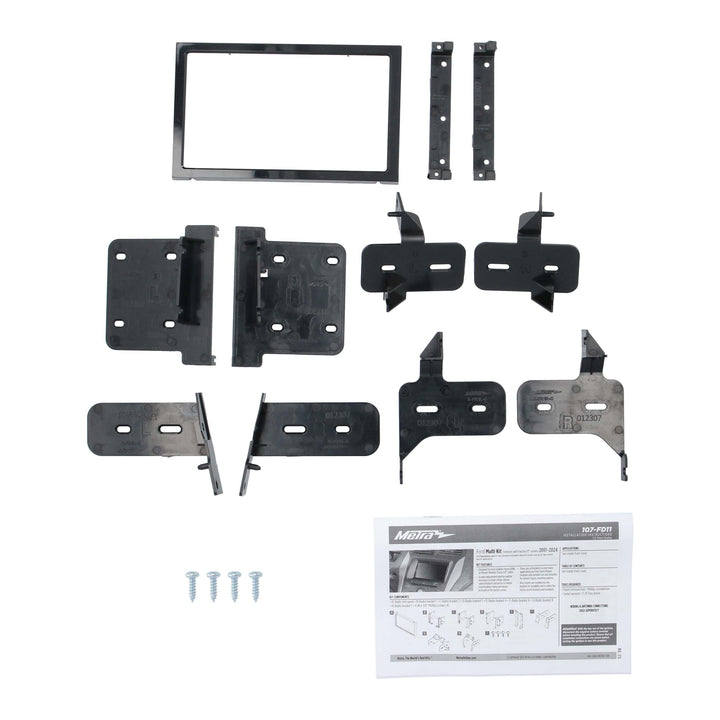 Metra 107-FD11 Double-Din Radio Dash kit - Fits Select 2001-2022 Ford Vehicles