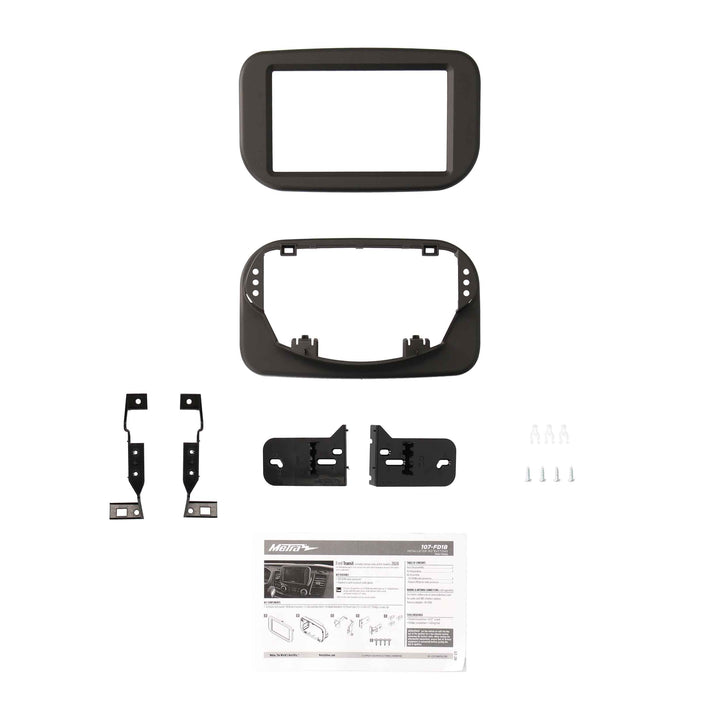 Metra 107-FD1B Double-Din Radio Dash kit - Fits Select 2020-2022 Ford Transit Vehicles