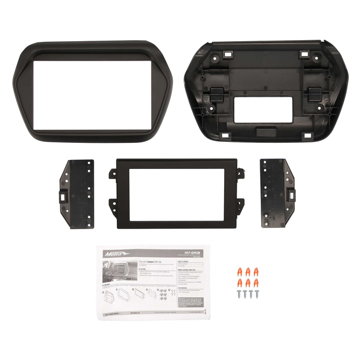 Metra 107-GM3B Double-Din Radio Dash kit - Fits 2016-2020 Chevrolet Camaro Vehicles