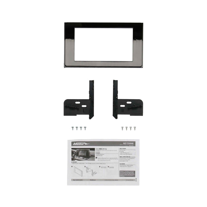 Metra 107-TO1HG Double-Din Radio Dash Kit - Fits 2019-2024 Toyota RAV4 Vehicles