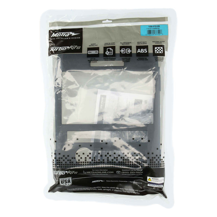 Metra 108-FD3B Dash Kit for Pioneer DMH-C5500NEX Radio - Fits 2009-2014 Ford F-150