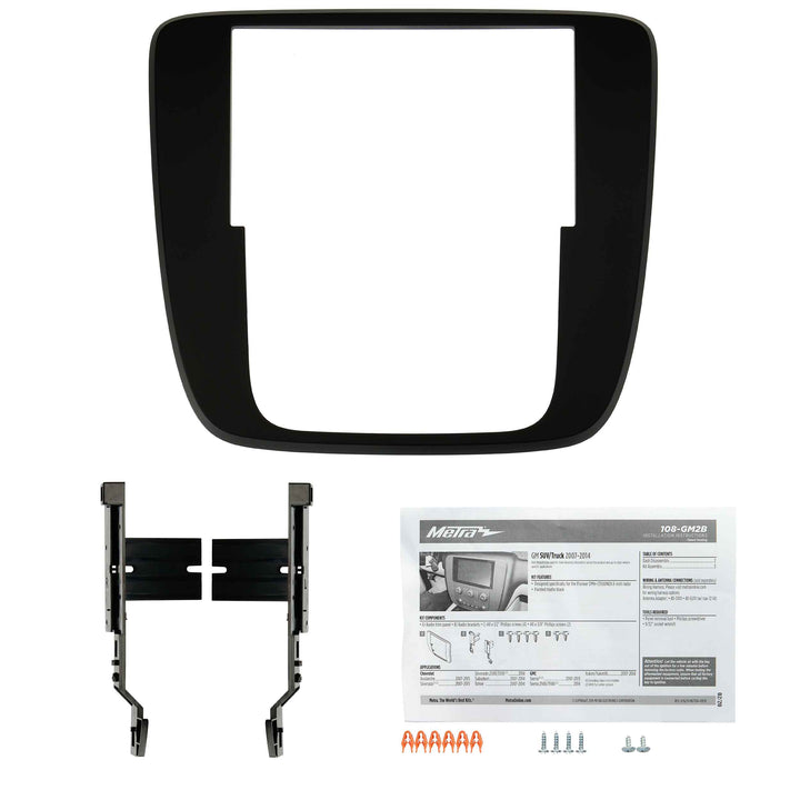 Metra 108-GM2B Dash Kit for Pioneer DMH-C5500NEX Radio - Fits 2007-2014 Chevrolet, GMC SUV and Trucks