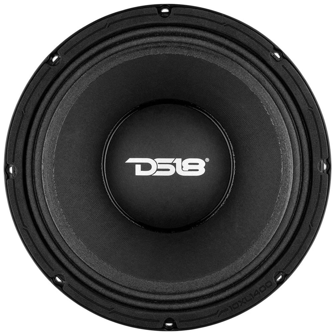 DS18 10XL1400-8 10" Mid-Range Loudspeaker with Classic Dust Cap with 3.5" Voice Coil - 700 Watts Rms 8-ohm