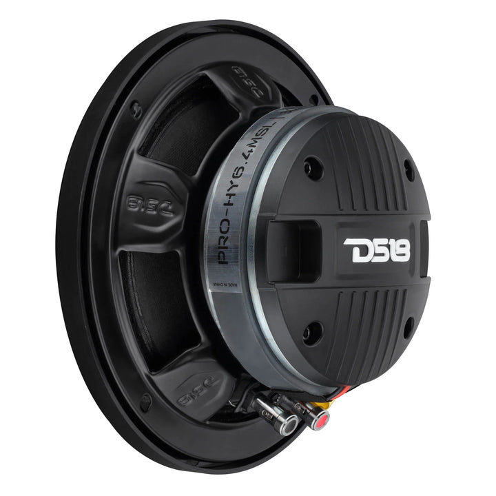 DS18 PRO-HY6.4MSL 6.5" Slim 2-Way Loudspeaker - 150 Watts Rms 4-ohm