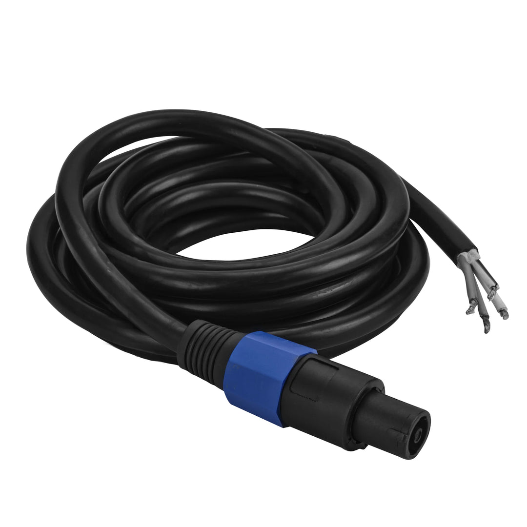 DS18 Loaded Voceteo Enclosure with Dual 10" Speakers, Dual 3.78" Tweeters, Amplifier & Speakon Cable