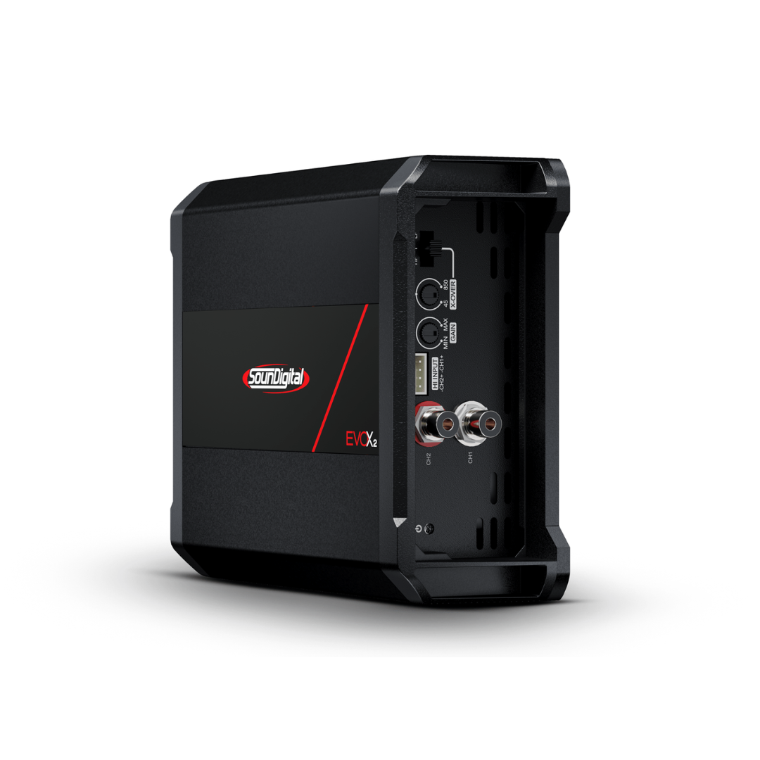 Soundigital 1200.2 EVOX2 2-Channel Amplifier - 2 x 600 Watts @ 1-ohm