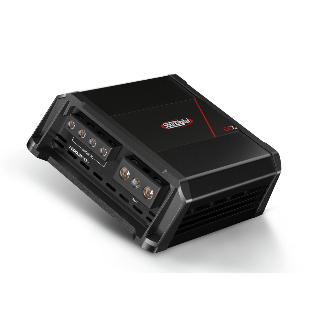 Soundigital 1200.2 EVOX2 2-Channel Amplifier - 2 x 600 Watts @ 1-ohm