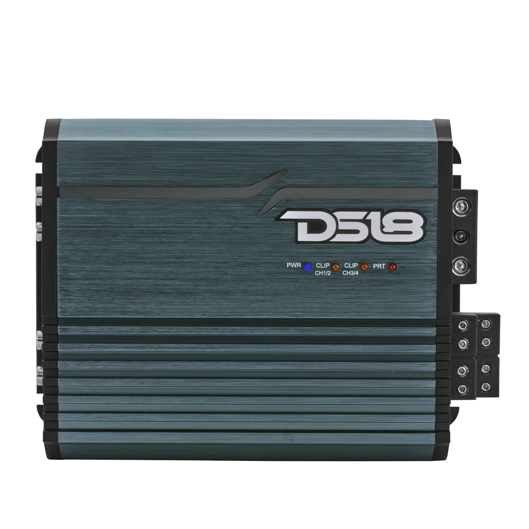 DS18 Loaded Voceteo Enclosure with Dual 8" Speakers, Dual 3.78" Tweeters, Amplifier & Speakon Cable