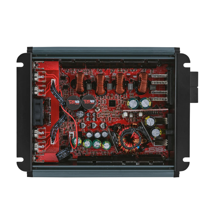 DS18 Loaded Voceteo Enclosure with Dual 8" Speakers, Dual 3.78" Tweeters, Amplifier & Speakon Cable