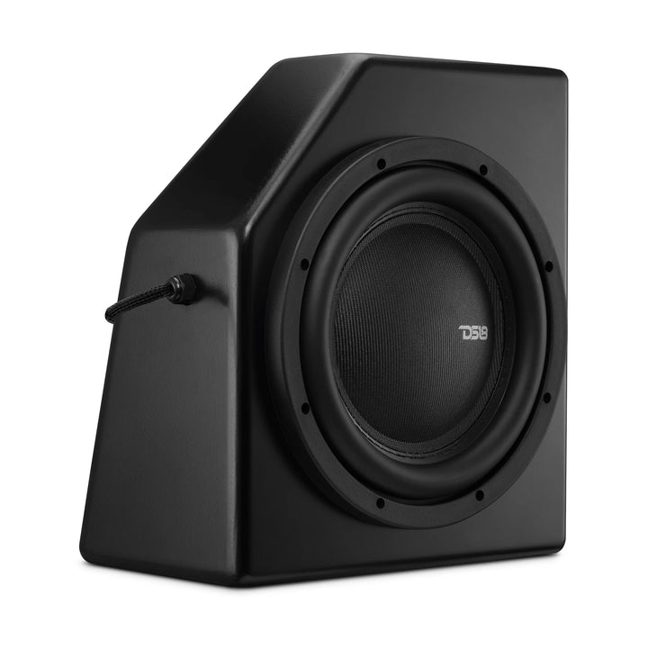 DS18 Loaded 10" Under Seat Subwoofer Enclosure - Fits 2017-2026 Can-Am 4-Door Maverick X3