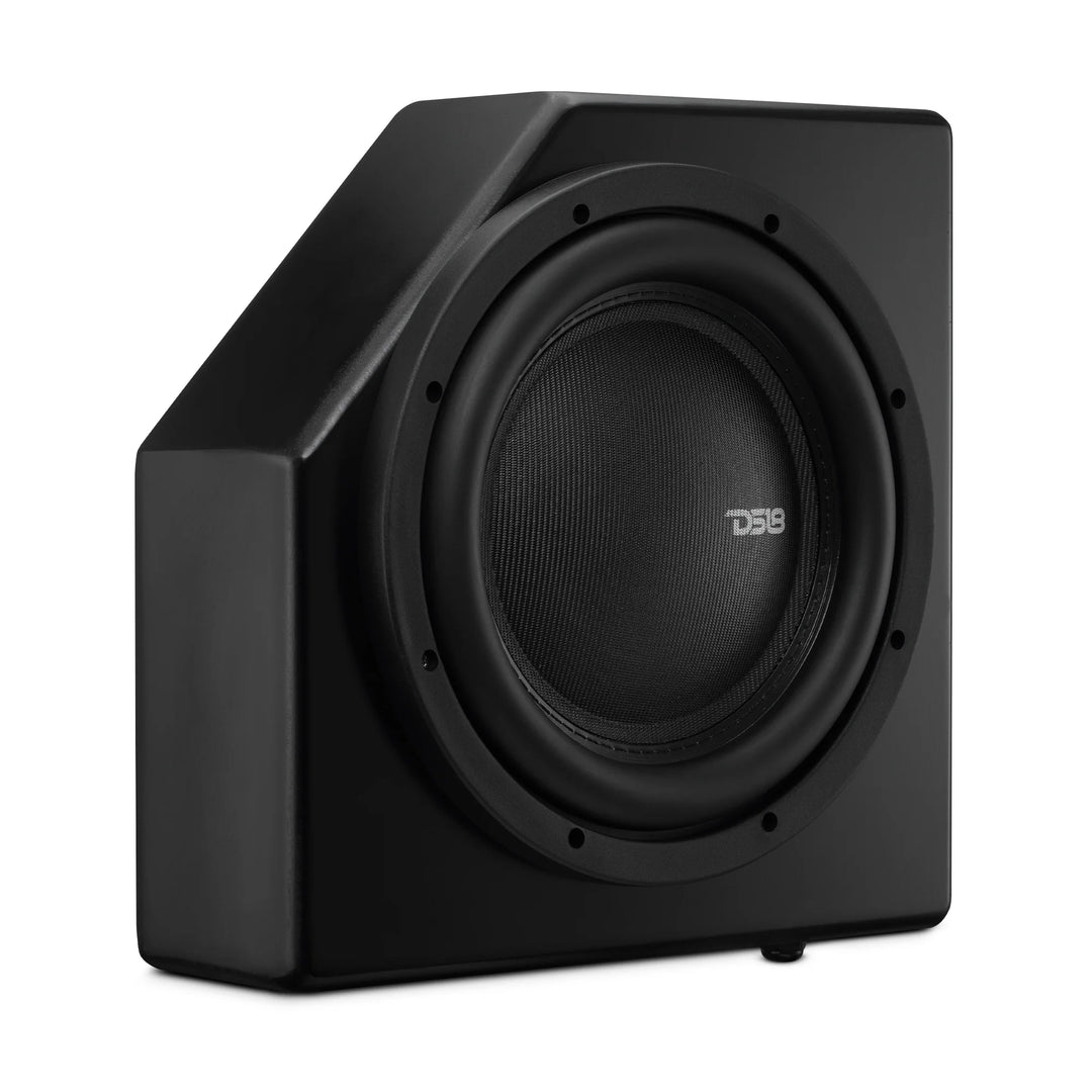 DS18 Loaded 10" Under Seat Subwoofer Enclosure - Fits 2017-2026 Can-Am 4-Door Maverick X3