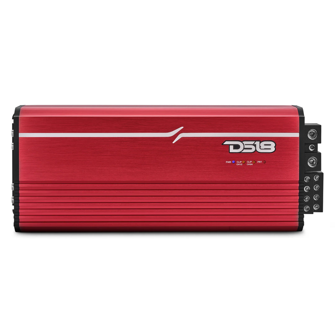 DS18 FRP-4K4 4-Channel Class D Amplifier - 4 x 1000 Watts Rms @ 1-ohm