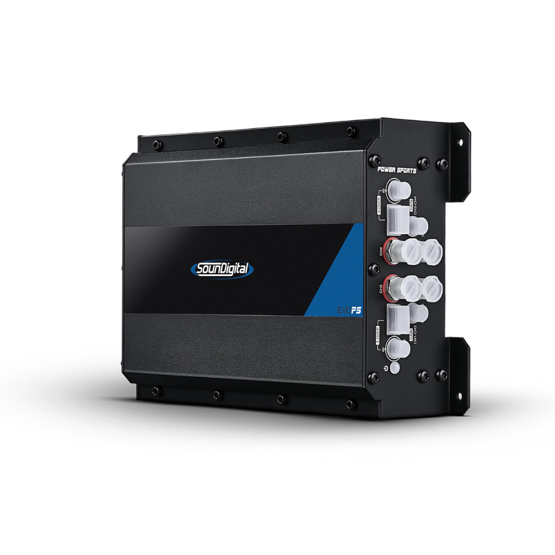 Soundigital 2000.4 EVOPS 4-Channel Amplifier - 4 x 500 Watts Rms @ 2-ohm