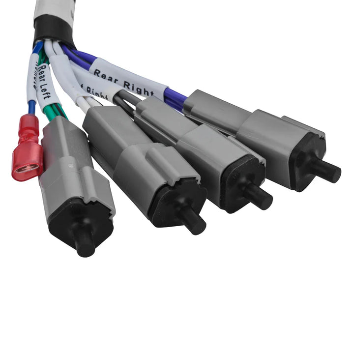 DS18 Upper Dash Kit with MRX150 Head Unit and Plug & Play Wire Harness - Fits 2017-up Can-Am Maverick X3