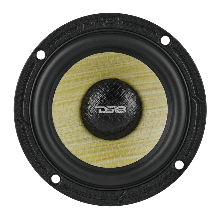 DS18 DXQ 3.5" Mid-Range Speakers with Yellow Straw Cone - 60 Watts Rms 4-ohm