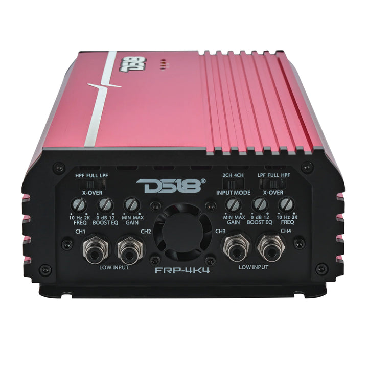 DS18 FRP-4K4 4-Channel Class D Amplifier - 4 x 1000 Watts Rms @ 1-ohm