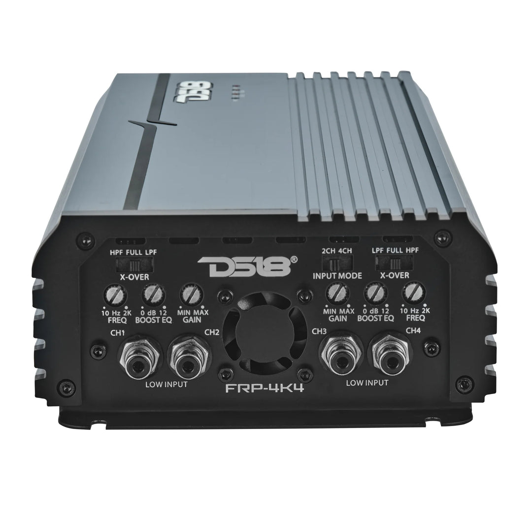 DS18 FRP-4K4 4-Channel Class D Amplifier - 4 x 1000 Watts Rms @ 1-ohm