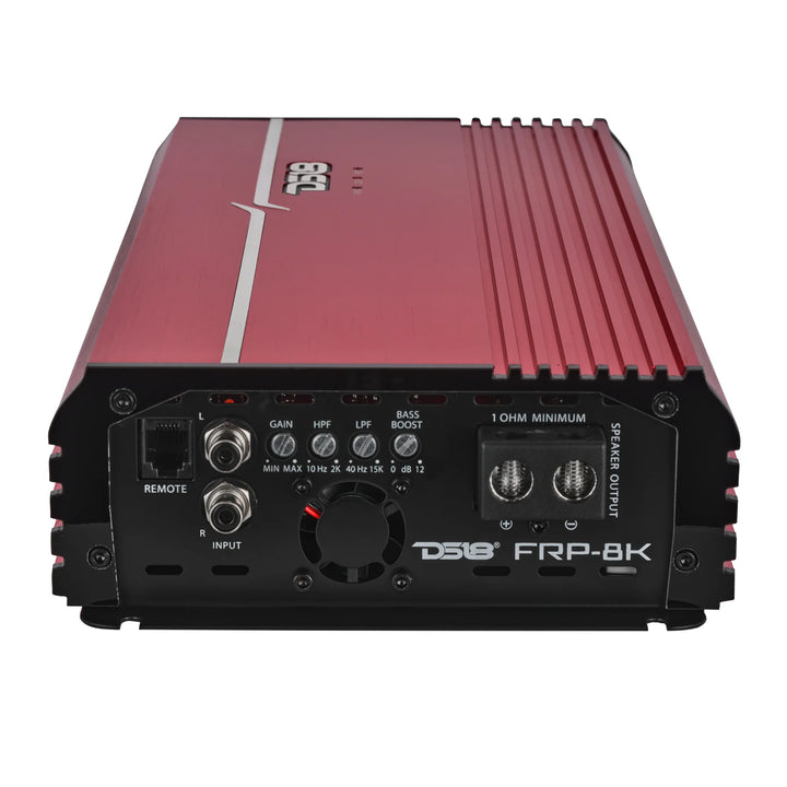 DS18 FRP-8K/RD Full-Range Monoblock Amplifier - 8000 Watts Rms @ 1-ohm