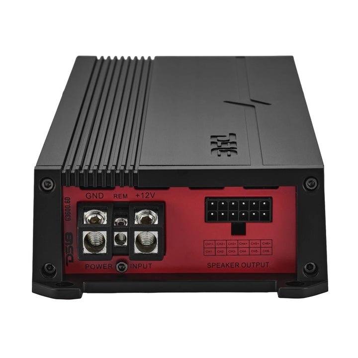 DS18 G3600.6D 6-Channel Amplifier - 6 x 200 Watts Rms @ 4-ohm