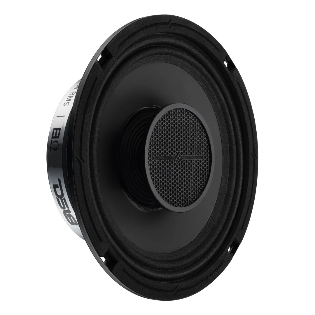 DS18 PRO-HY8MSL 8" Slim 2-Way Coaxial Loudspeaker - 200 Watts Rms 8-ohm