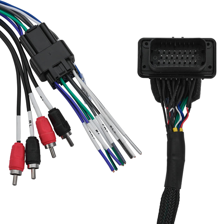 Polaris RZR PRO 4-Channel Rca Output with Remote for Ride Command System - Plug & Play