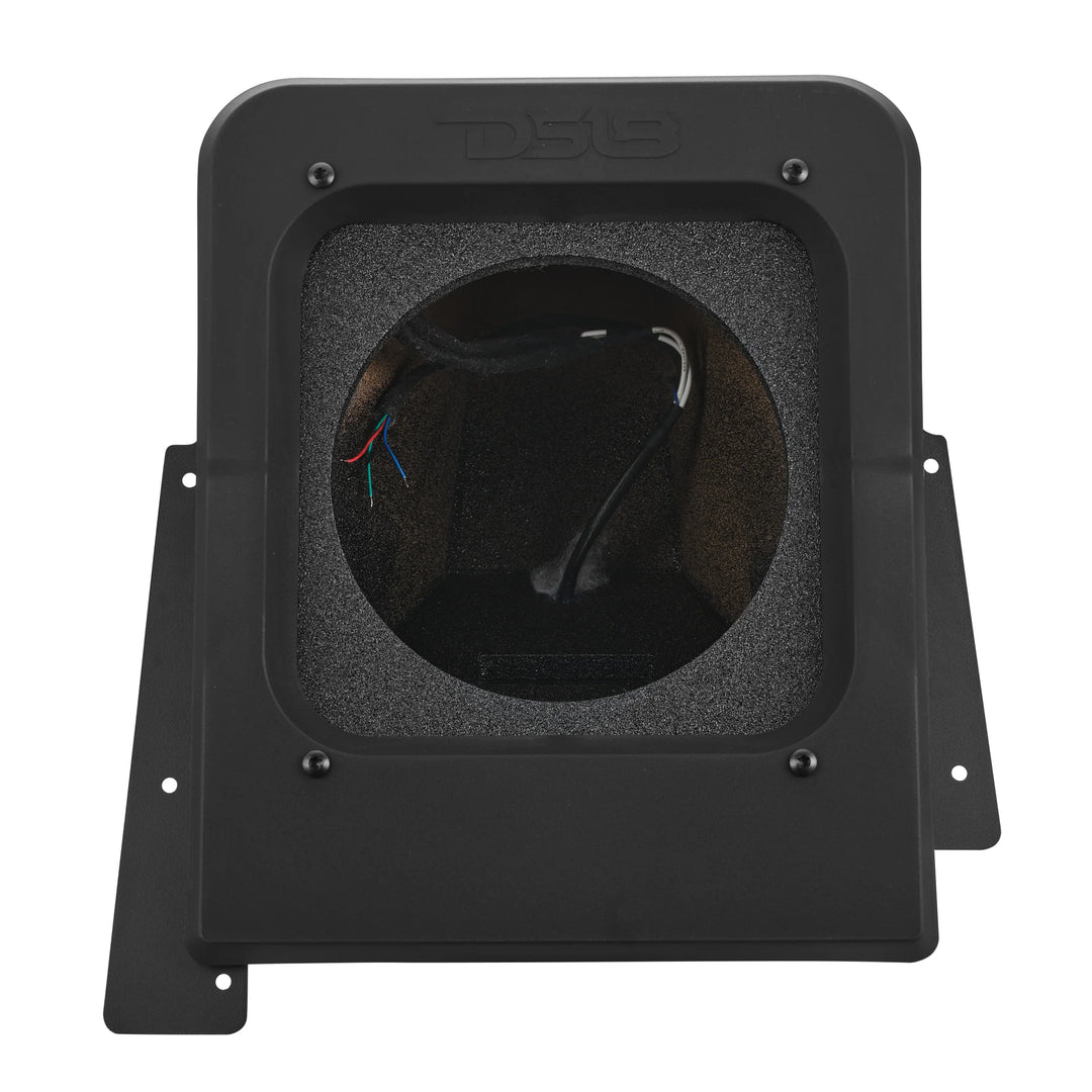 DS18 XL Sealed 10" Subwoofer Enclosure - Fits 2015-up Polaris Slingshot