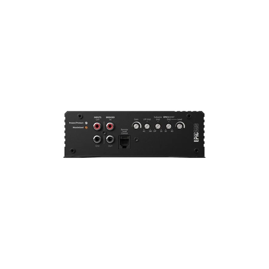 AudioControl EPIC500 Monoblock Subwoofer Amplifier - 500 Watts Rms @ 1-ohm