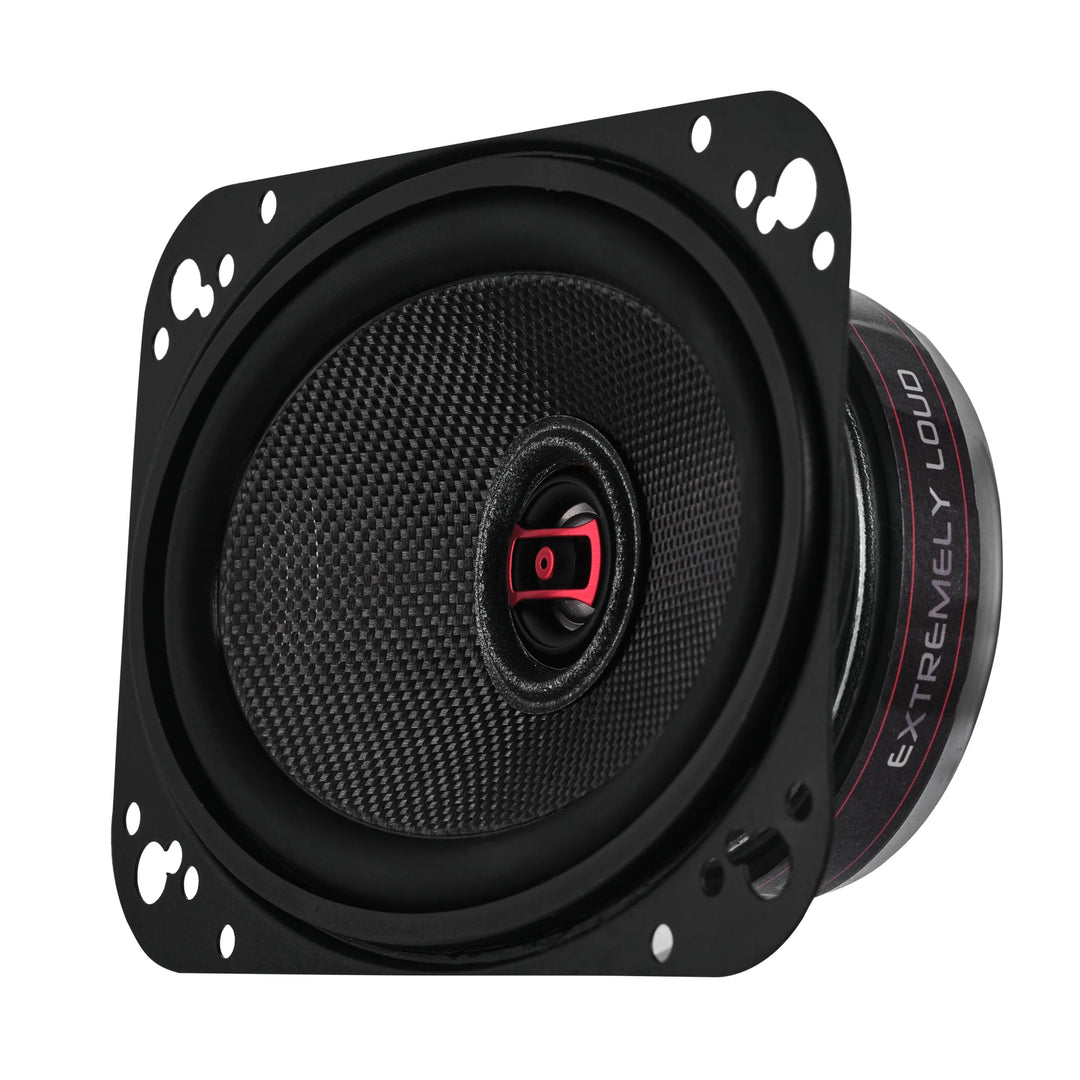 DS18 EXL-SQ4.6 4x6" 2-Way Coaxial Speakers - 60 Watts Rms 3-ohm