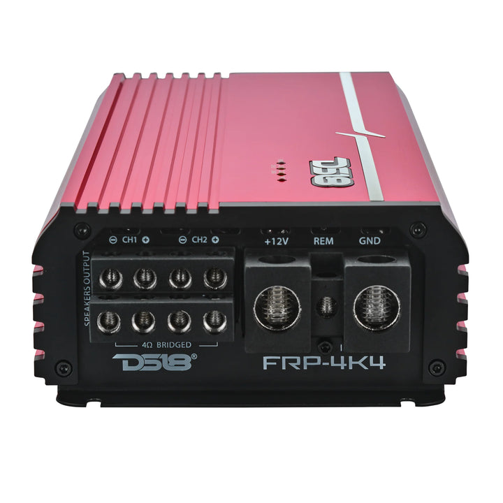 DS18 FRP-4K4 4-Channel Class D Amplifier - 4 x 1000 Watts Rms @ 1-ohm
