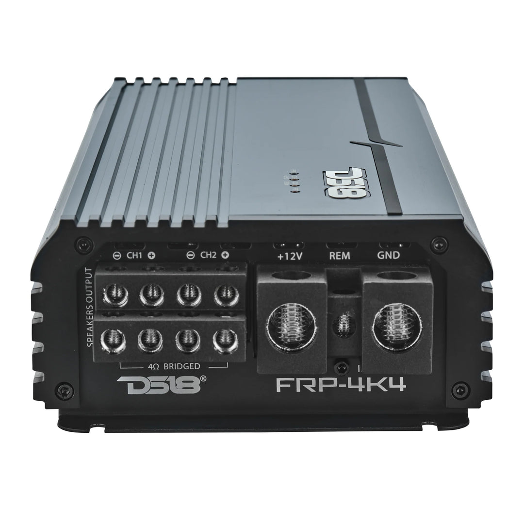 DS18 FRP-4K4 4-Channel Class D Amplifier - 4 x 1000 Watts Rms @ 1-ohm