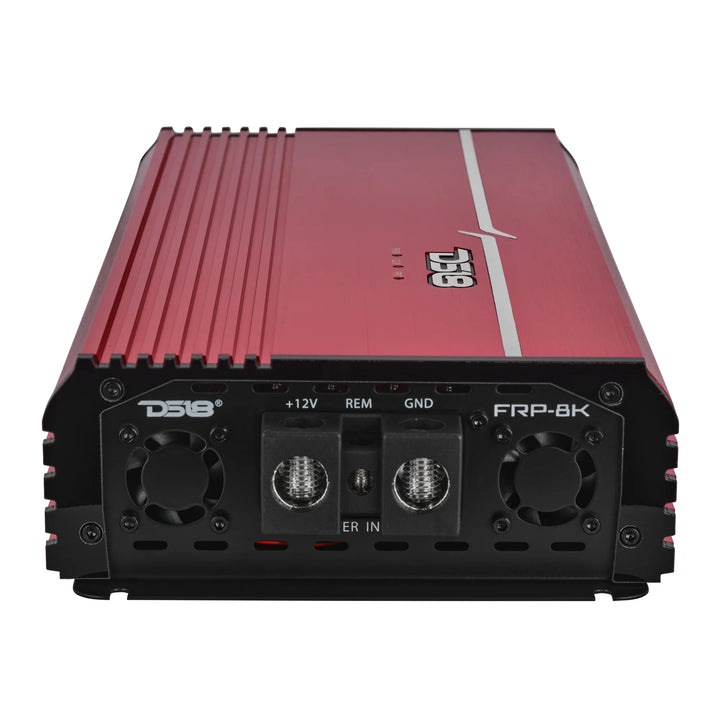 DS18 FRP-8K/RD Full-Range Monoblock Amplifier - 8000 Watts Rms @ 1-ohm