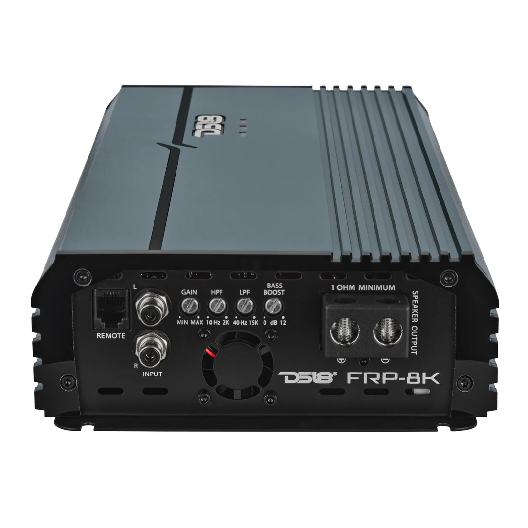 DS18 FRP-8K/TI Full-Range Monoblock Amplifier - 8000 Watts Rms @ 1-ohm