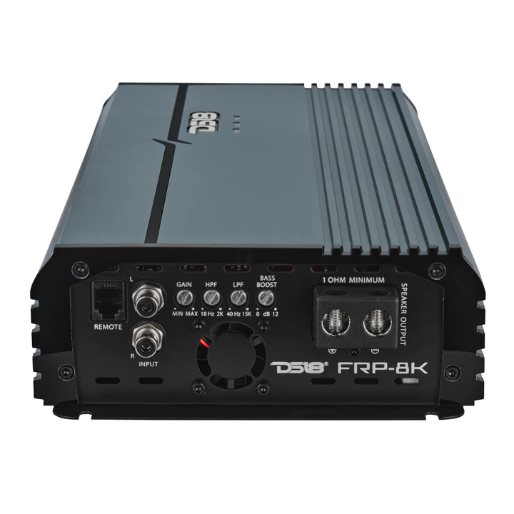 DS18 FRP-8K/TI Full-Range Monoblock Amplifier - 8000 Watts Rms @ 1-ohm