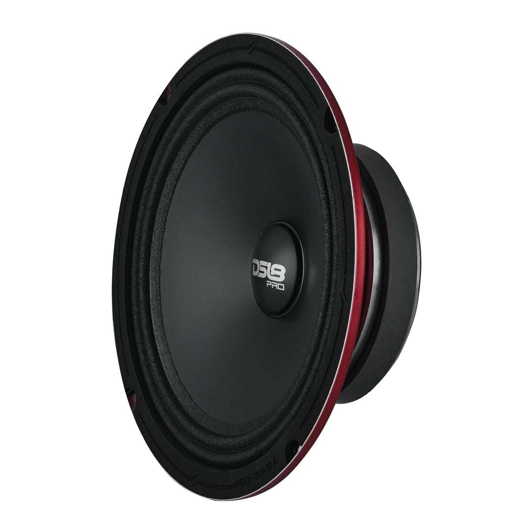 DS18 PRO-SM8.4 8" Slim Mid-Range Loudspeaker - 250 Watts Rms 4-ohm